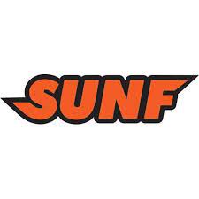 SunF Tires logo in bold orange text