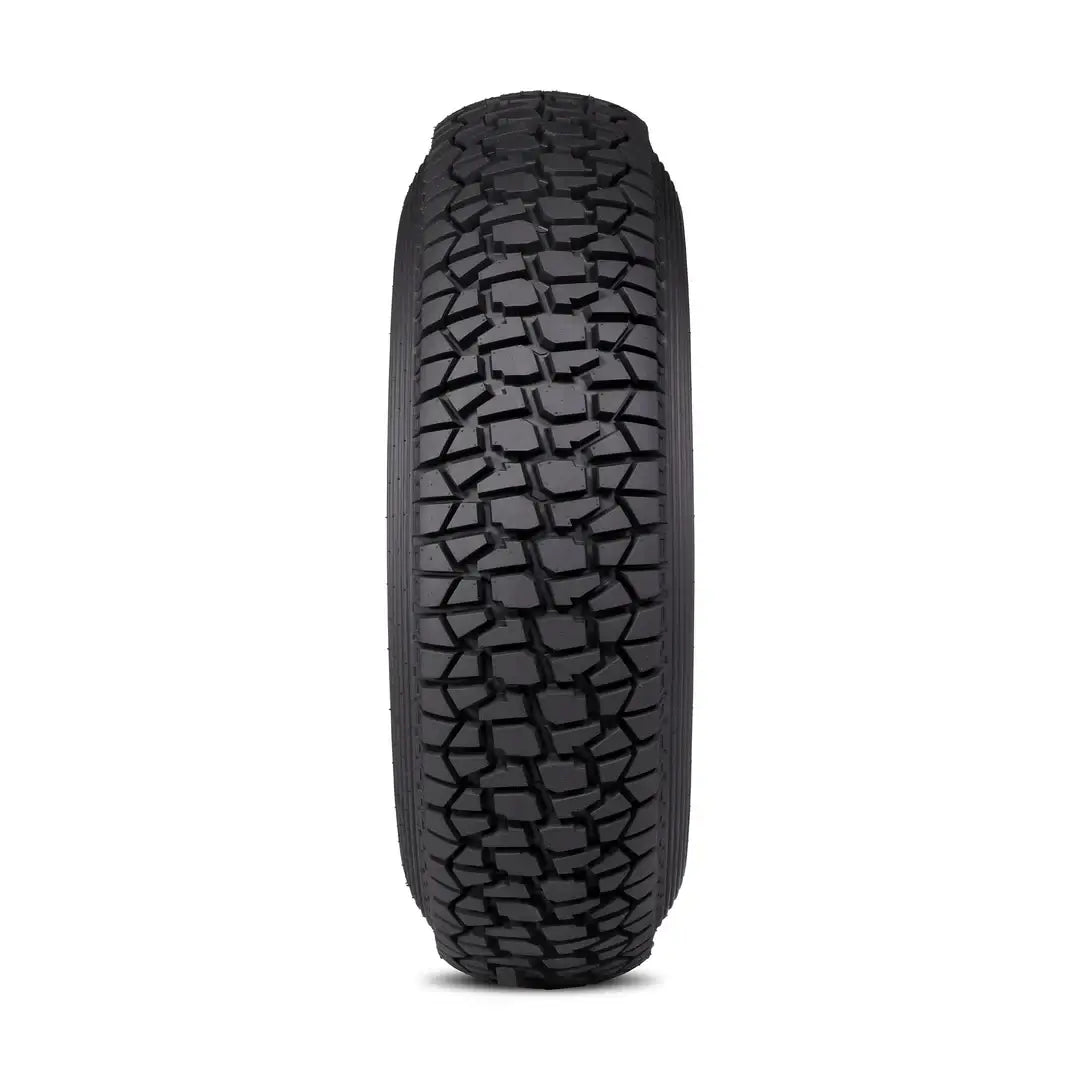 Tensor Regulator 2 UTV tire with long lasting tread for improved weight and performance, featuring proprietary nylon bias ply carcass.