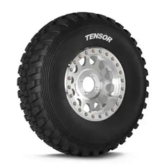 Tensor DS Desert Series tire with thick tread blocks and ribbed sidewall shoulder designed for ultimate all-terrain UTV performance.