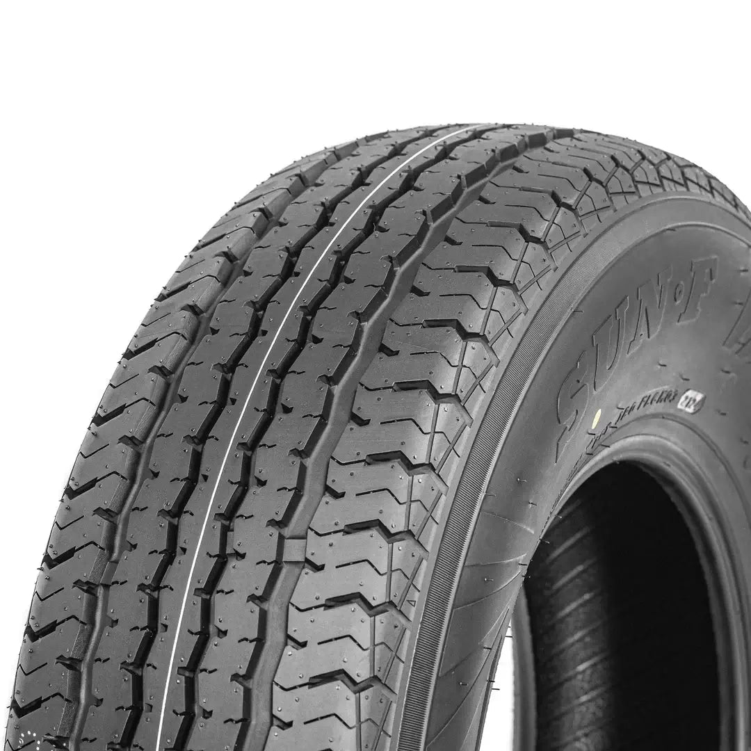 SUNF HaulPro trailer tire with durable 8-ply construction, ideal for UTV wheels and UTV tires, offering superior load capacity.